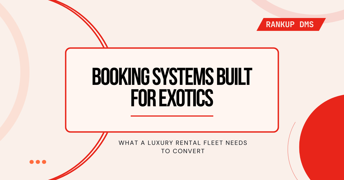 booking systems exotic rental featured image